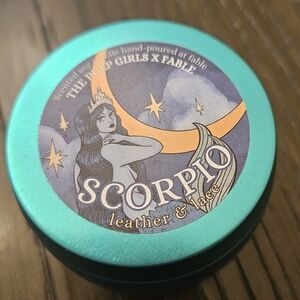 Scorpio Themed Candle